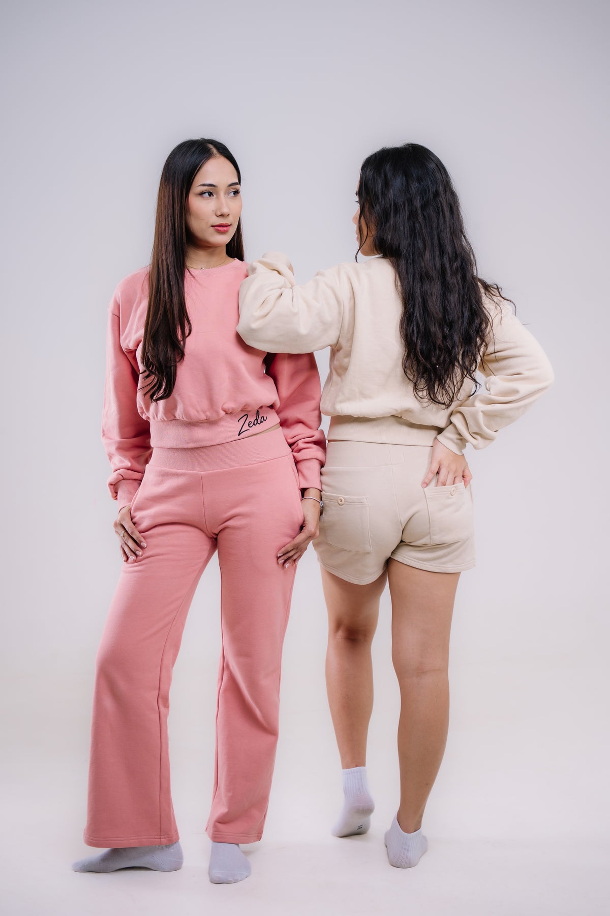 Pants in DUSTY PINK