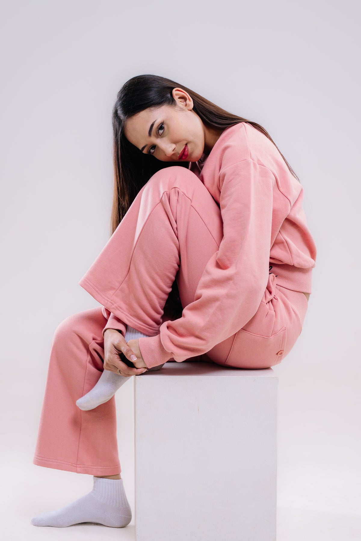 Pants in DUSTY PINK