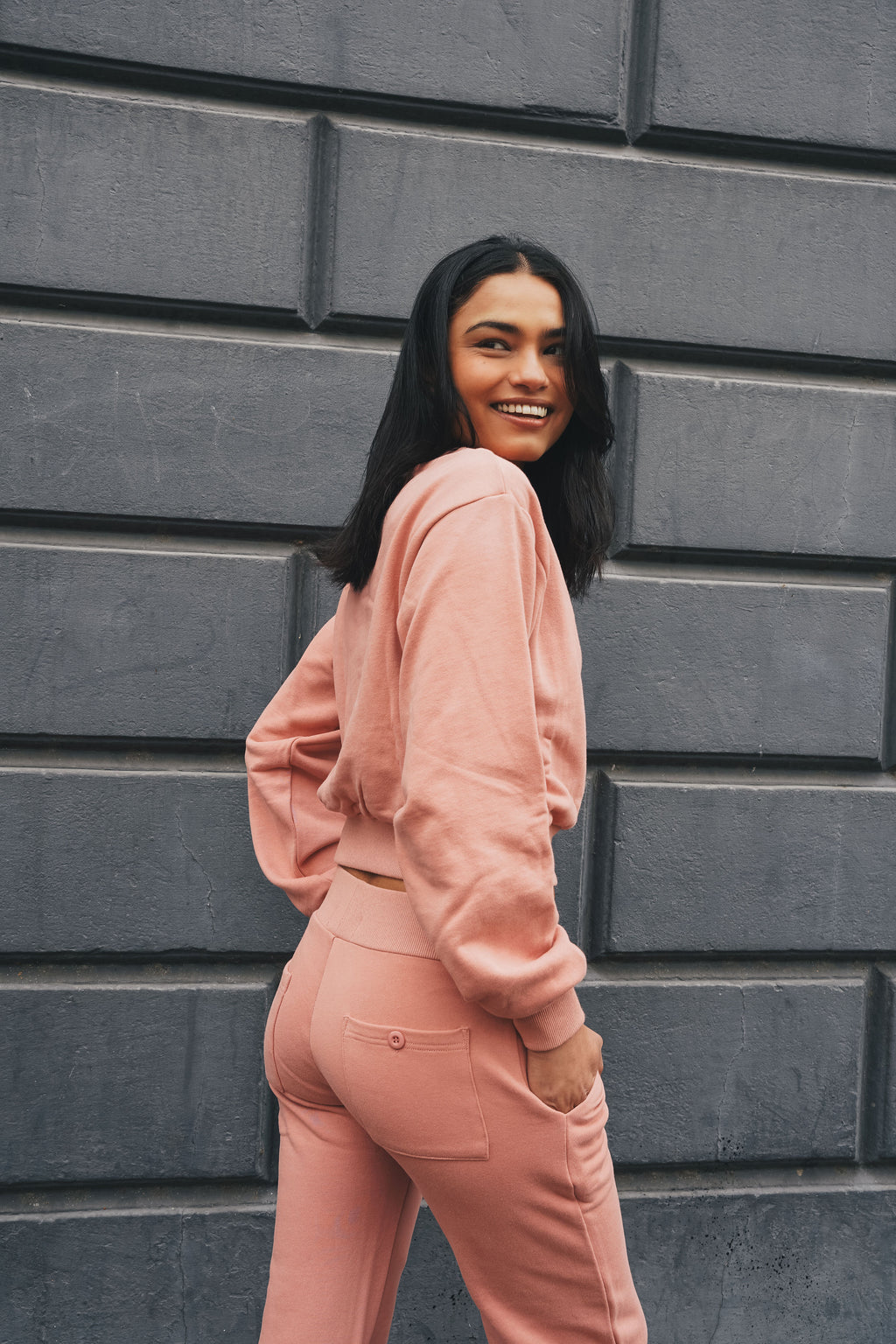Pants in DUSTY PINK