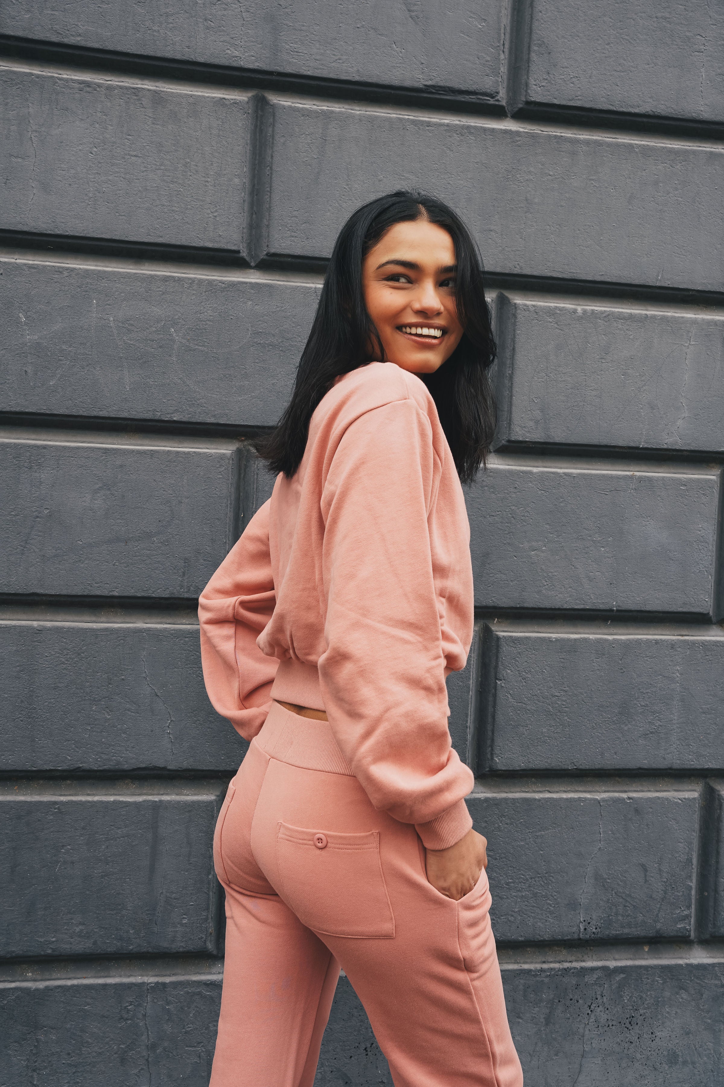 Pants in DUSTY PINK