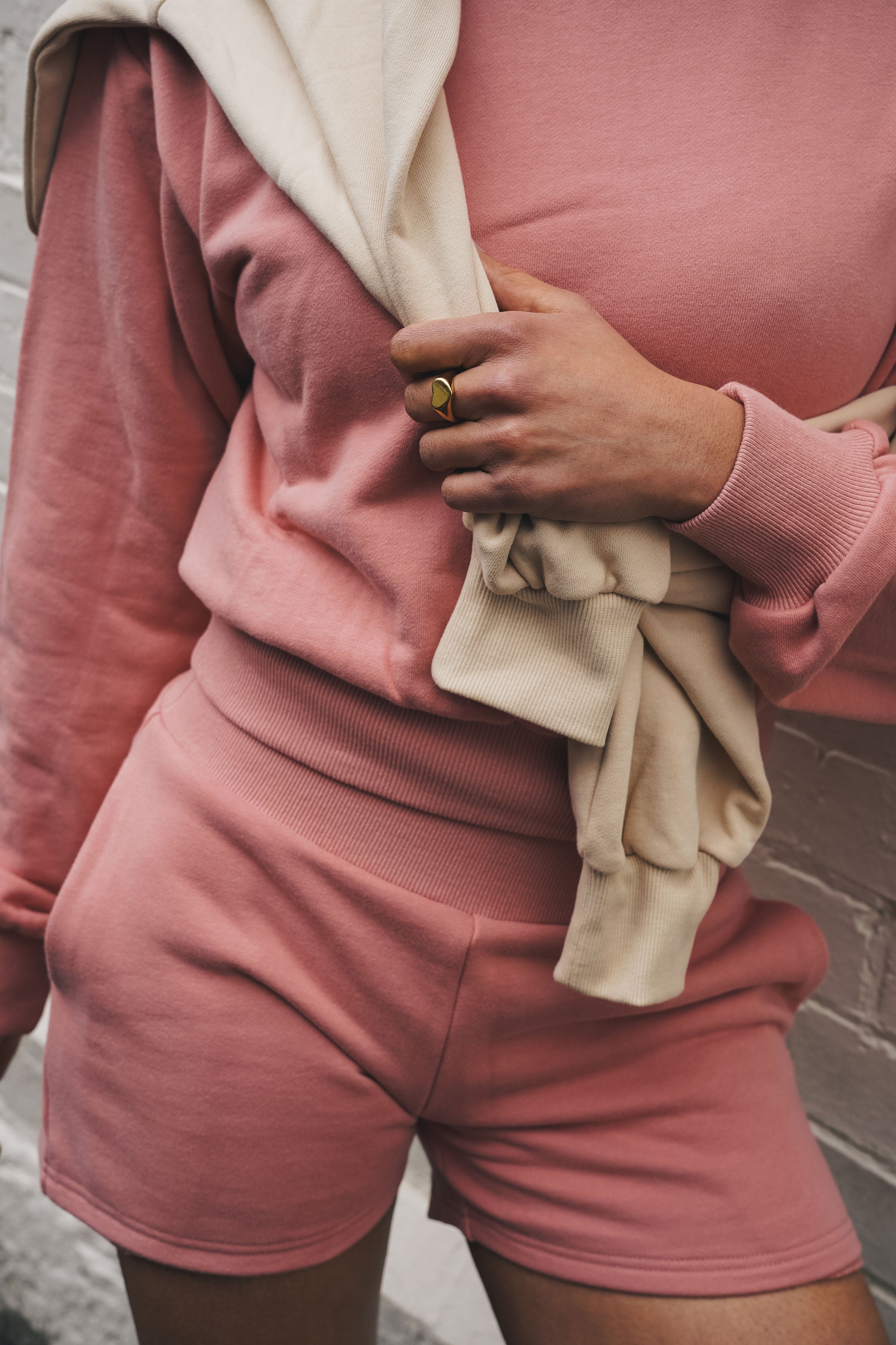 Shorts in DUSTY PINK