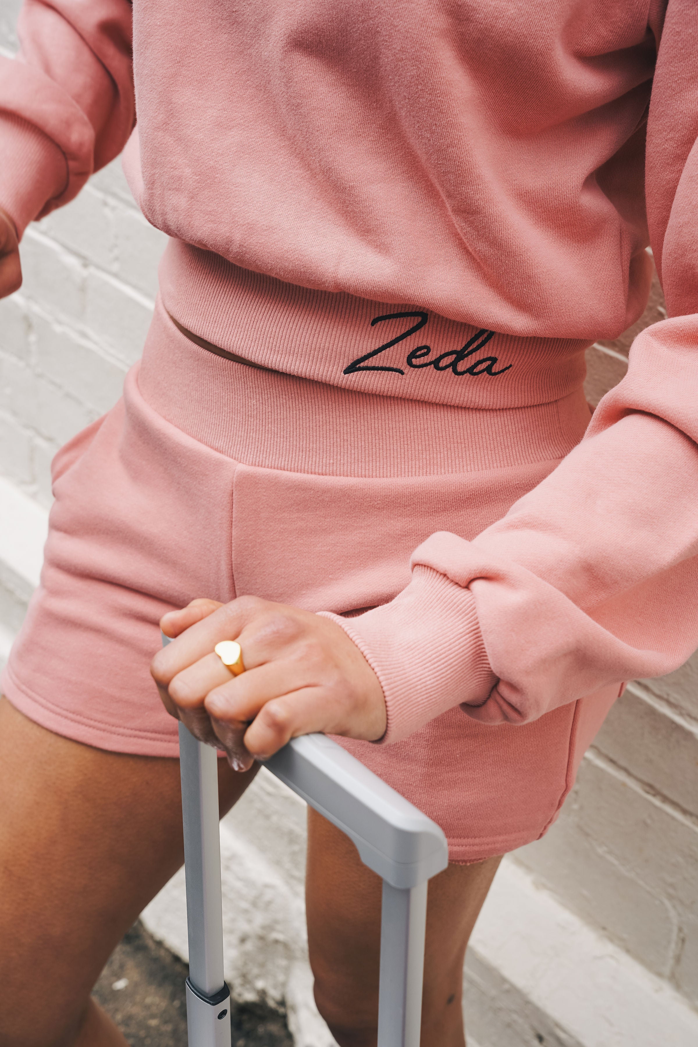 Shorts in DUSTY PINK